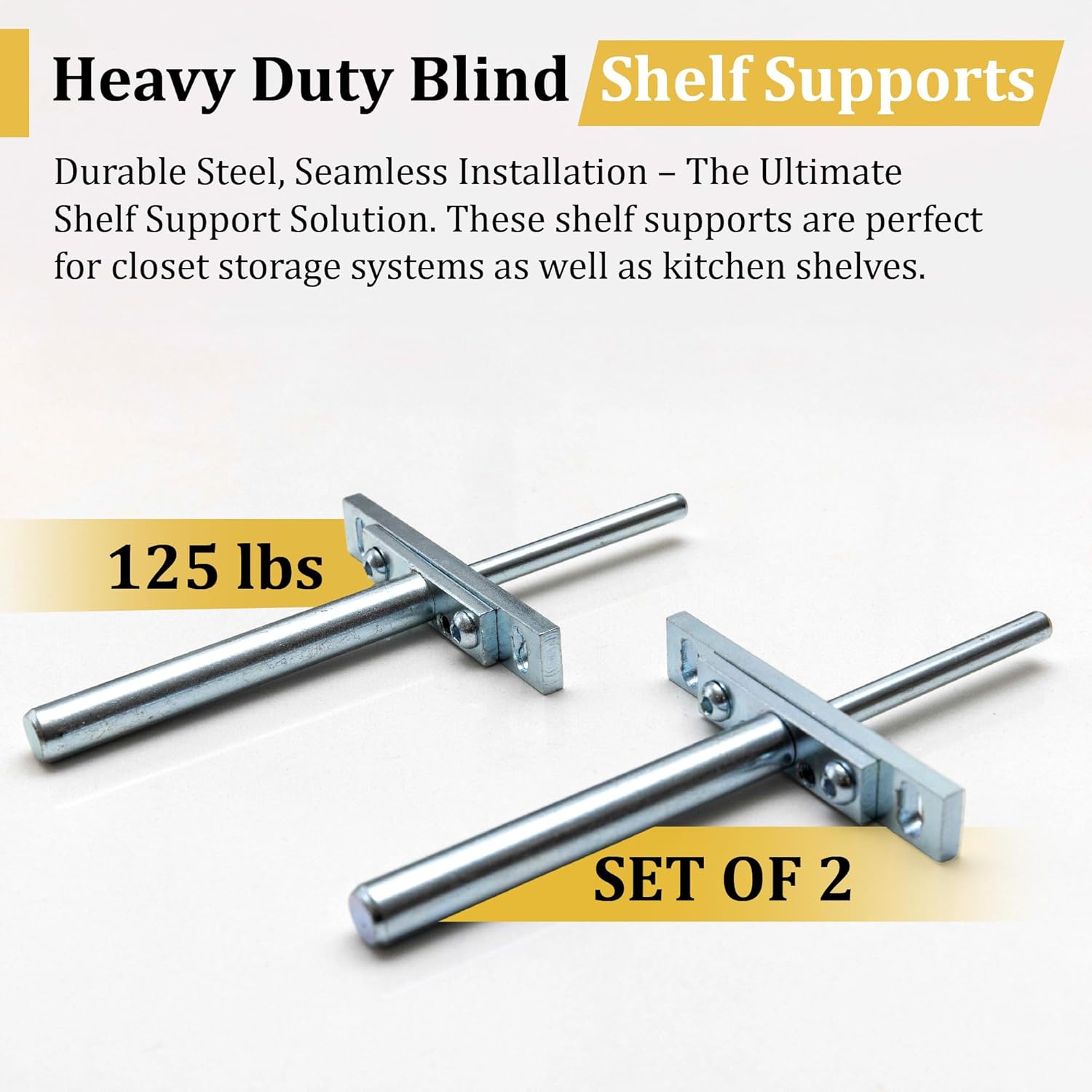 Brackets 1 - Blind Shelf Support Brackets